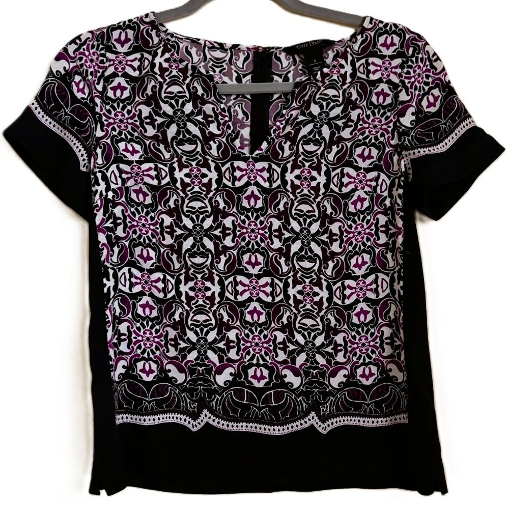 White House Black Market Boho Y2K Top – Size 0